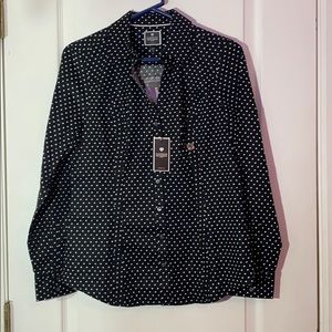 Polkadot Button Down
